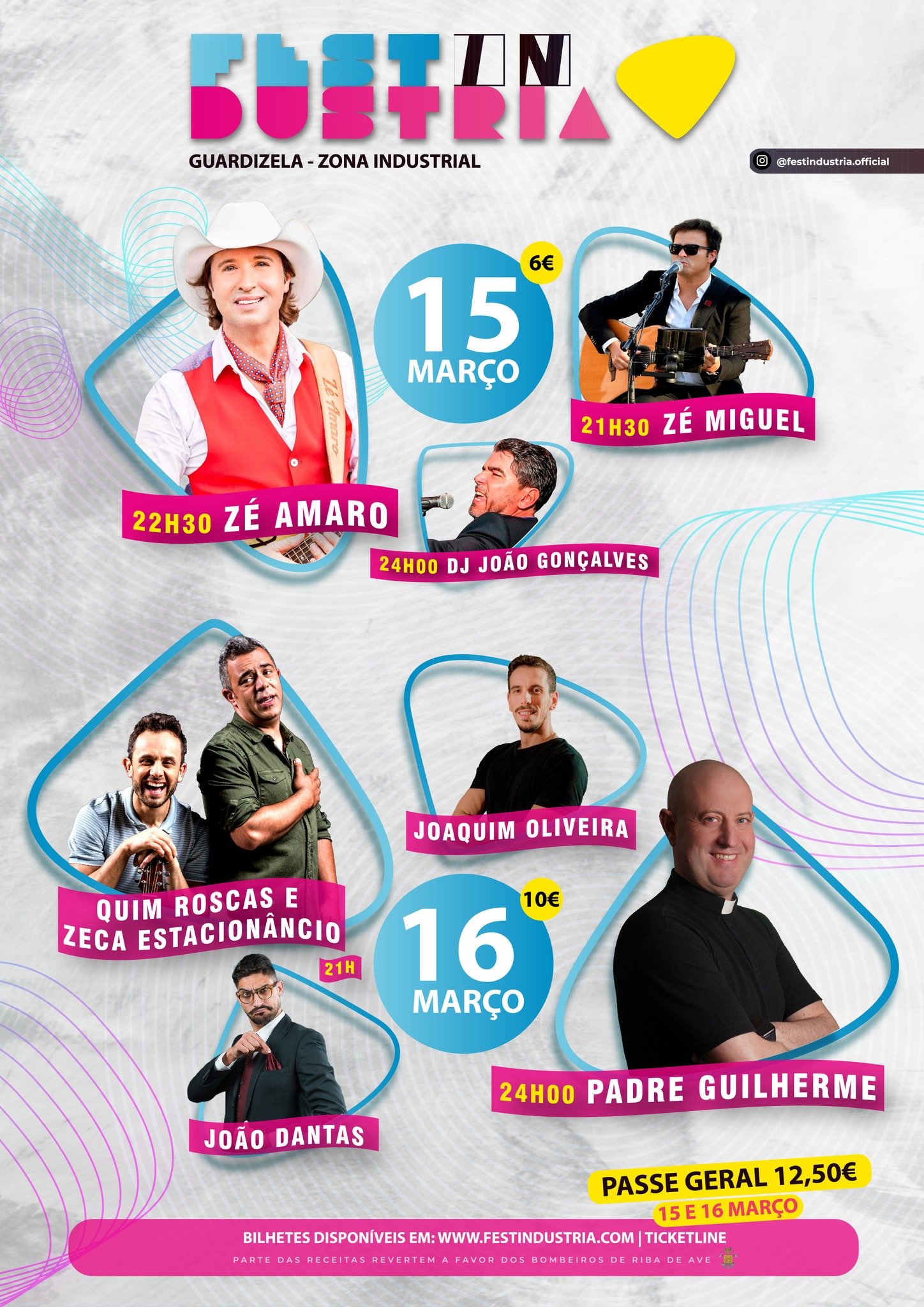 Cartaz Fest Industria 2024 - Guardizela