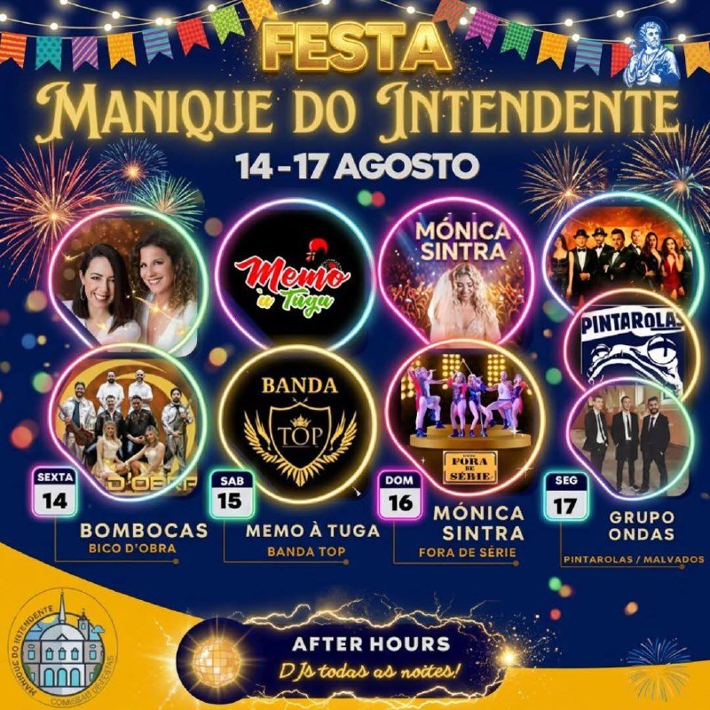 Cartaz Festa 2026 - Manique do Intendente