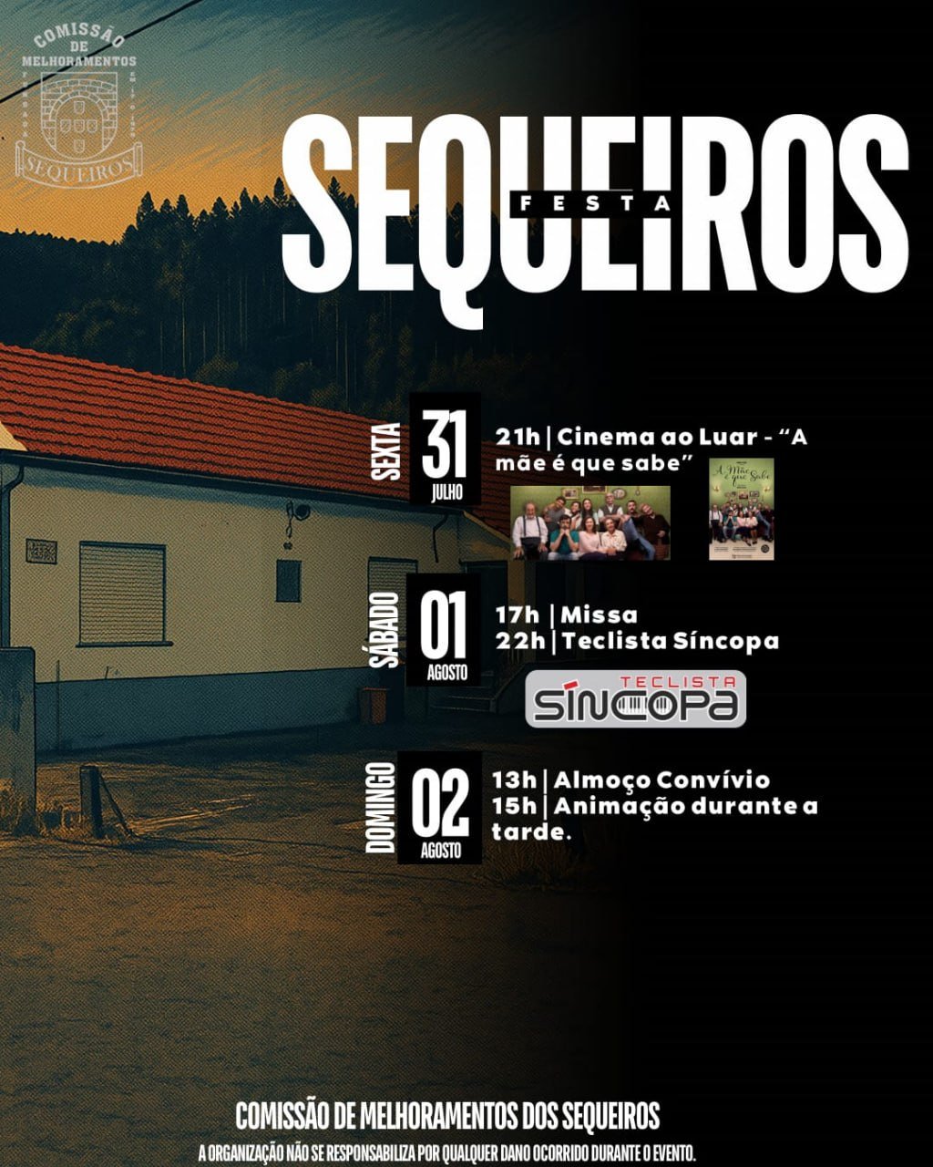 Cartaz Festa 2026 - Sequeiros