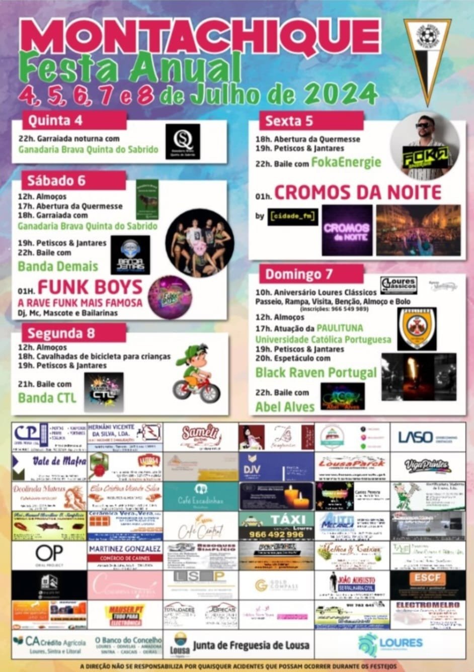 Cartaz Festa Anual 2024 - Montachique