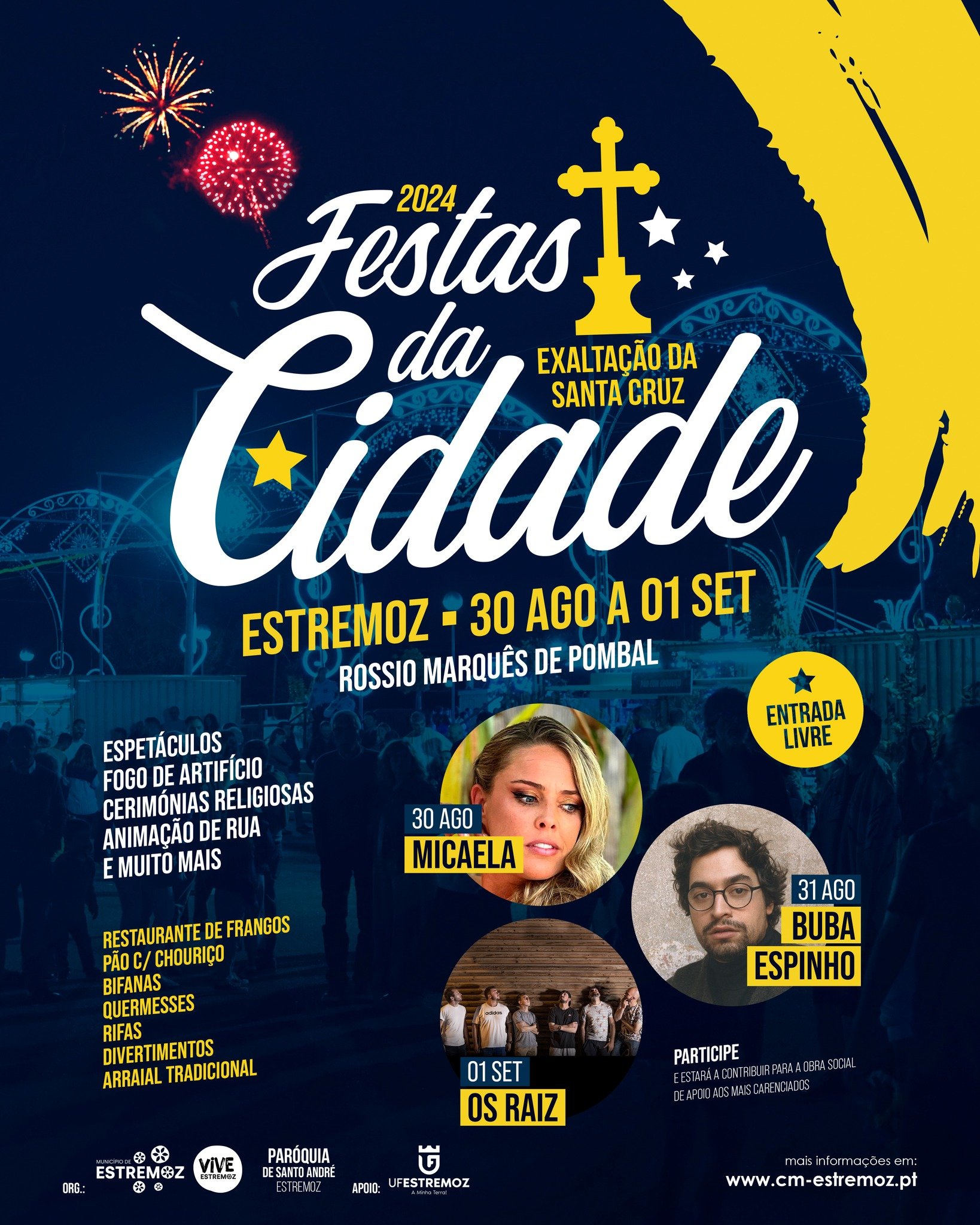 Cartaz Festa da Cidade 2024 - Estremoz