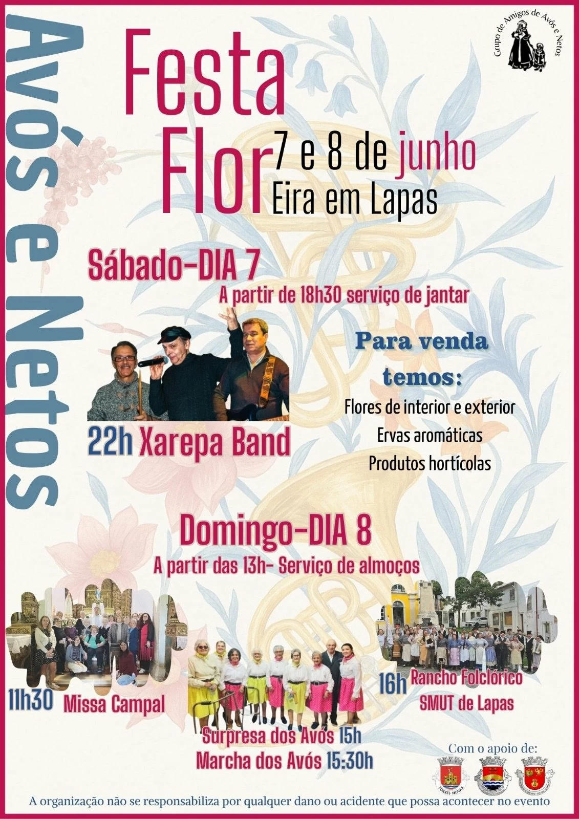 Cartaz Festa da Flor 2025 - Lapas