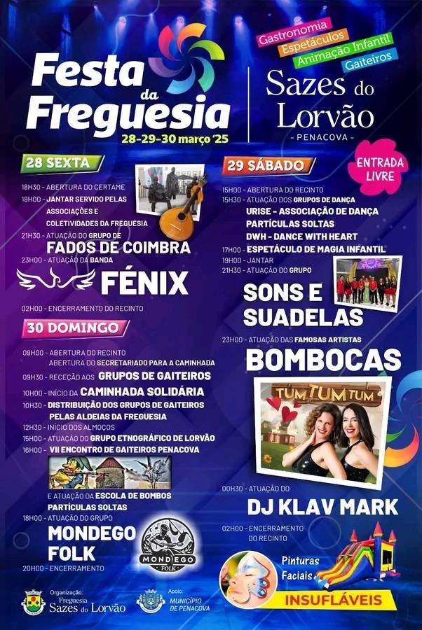 Cartaz Festa da Freguesia 2025 - Penavoca