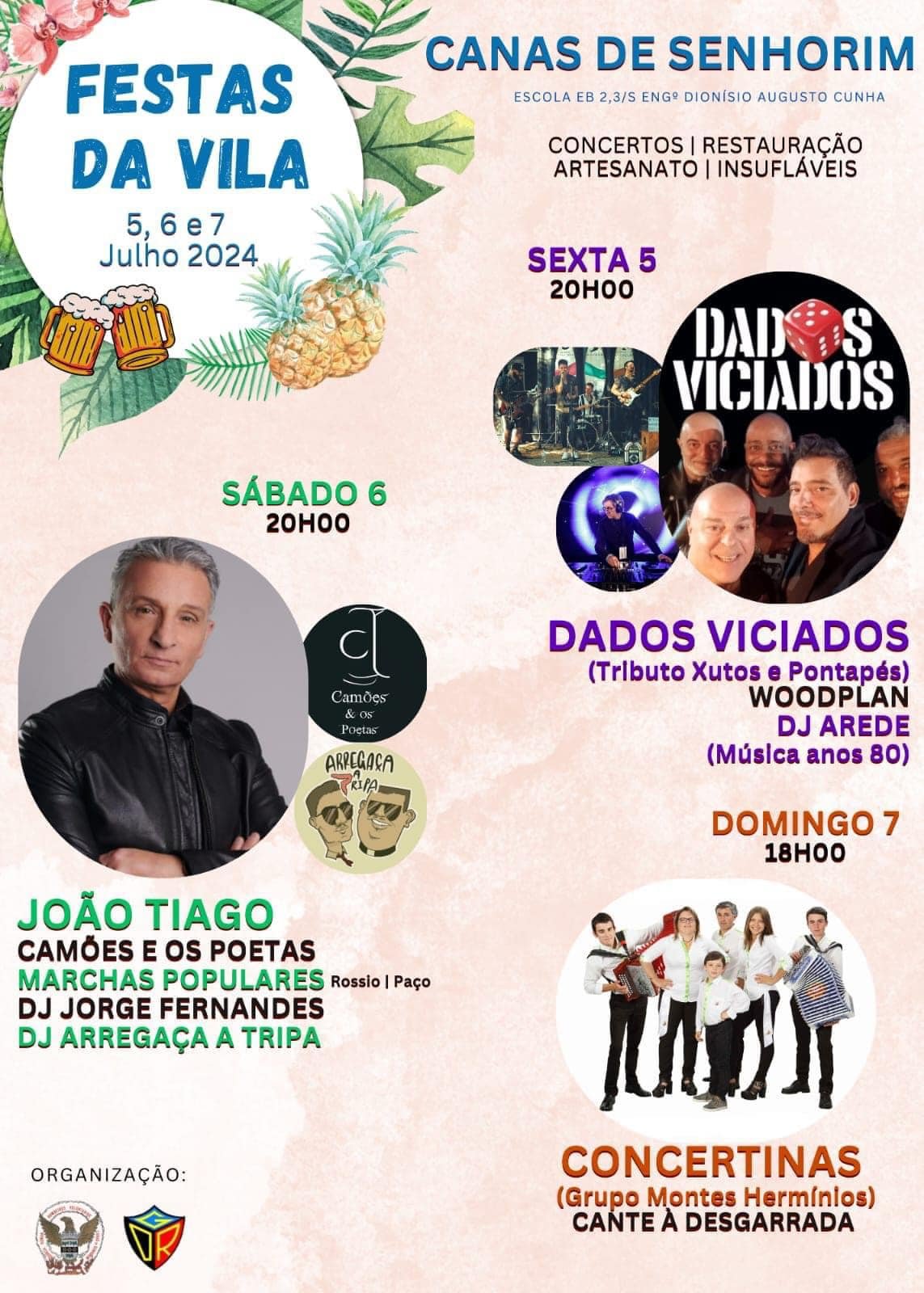 Cartaz Festa da Vila 2024 - Canas de Senhorim