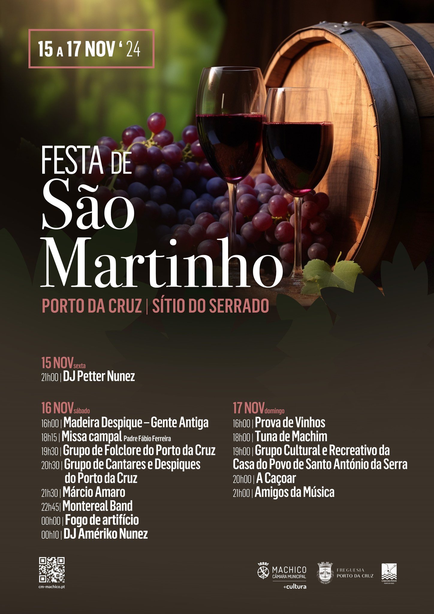 Festa de São Martinho 2024 - Porto da Cruz