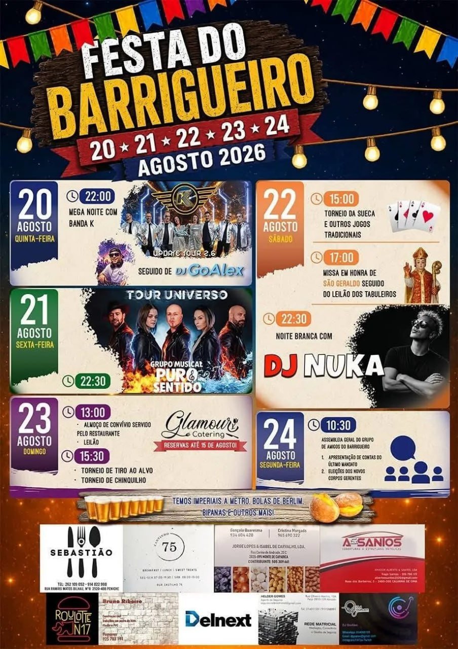 Cartaz Festa do Barrigueiro 2026 - Barrigueiro