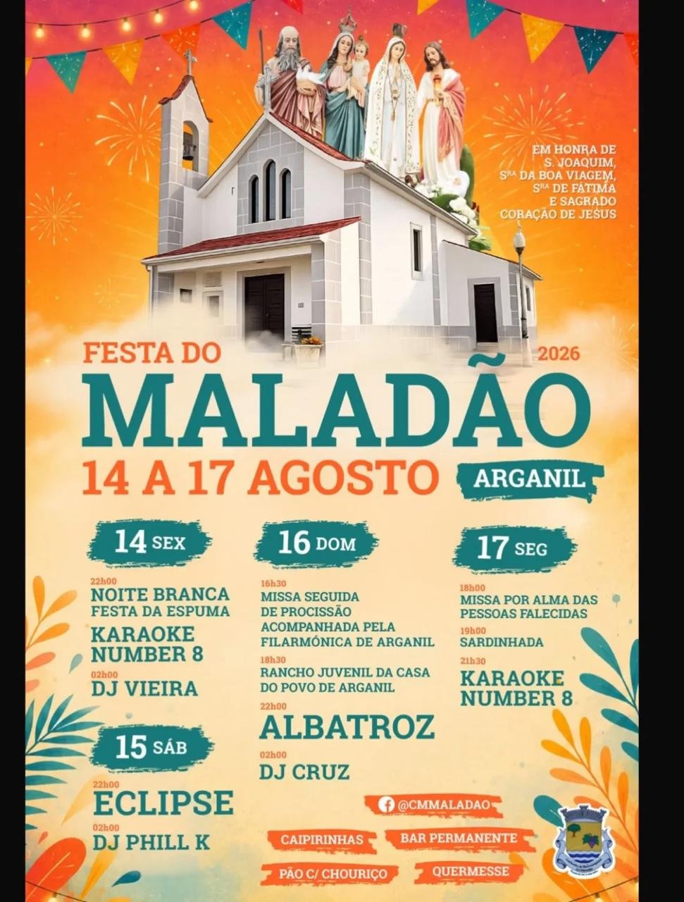 Cartaz Festa do Maladão 2026 - Arganil