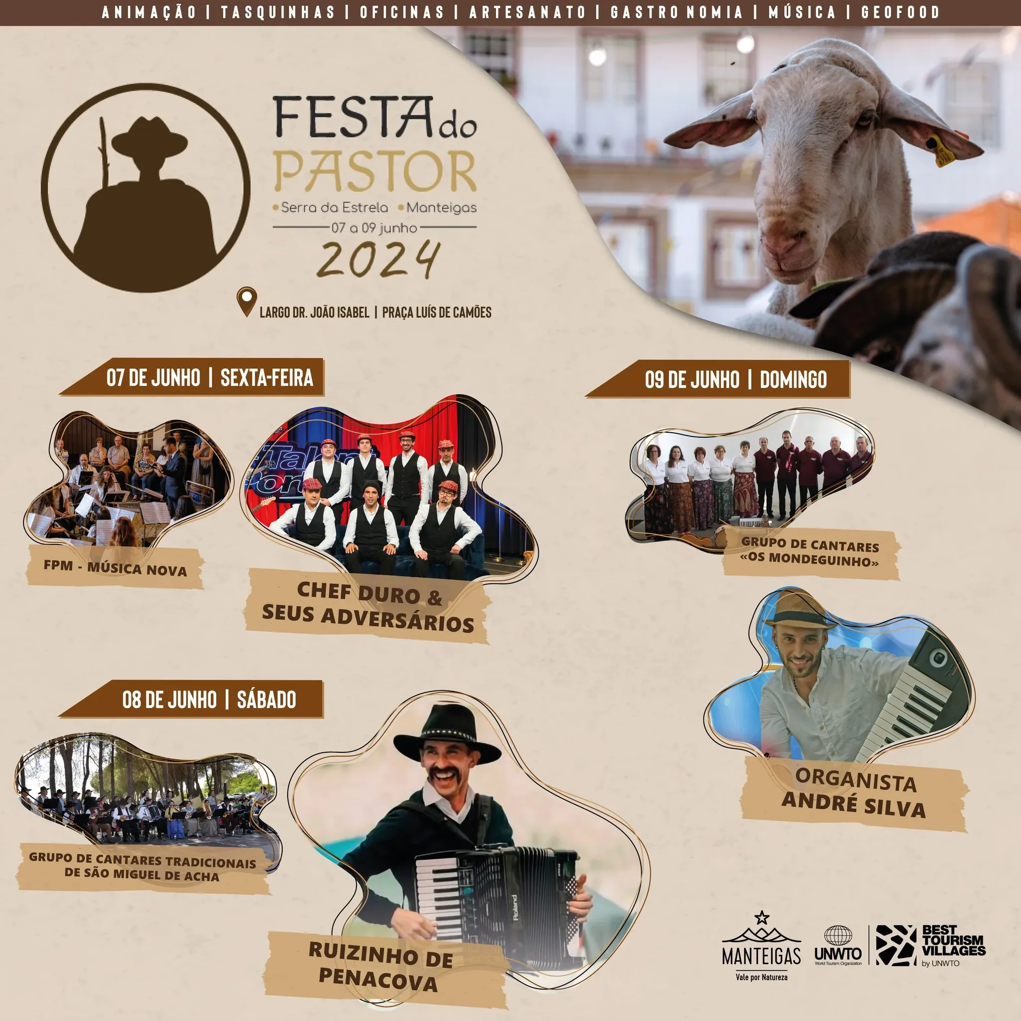 Cartaz Festa do Pastor 2024 - Manteigas