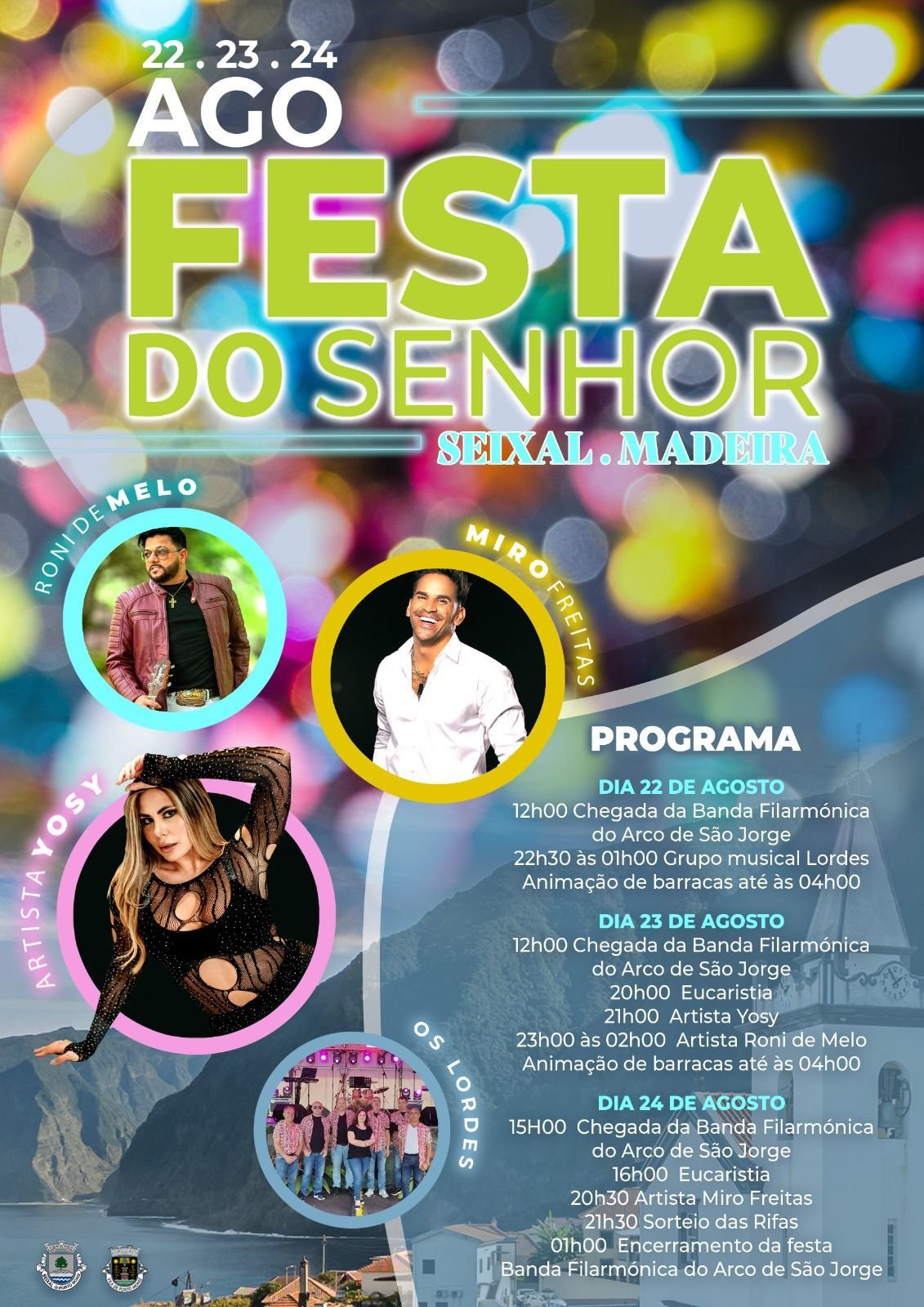 Cartaz Festa do Senhor 2025 - Seixal