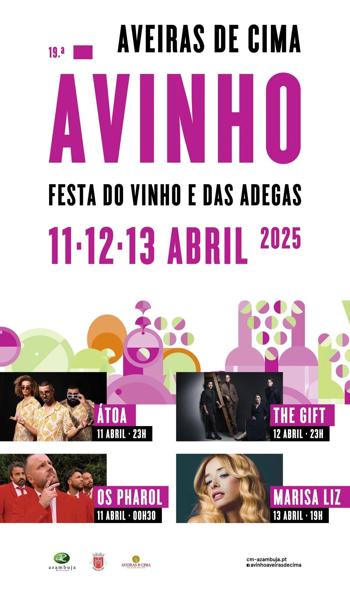 Cartaz Festa do Vinho e das Adegas 2025 - Aveiras de Cima