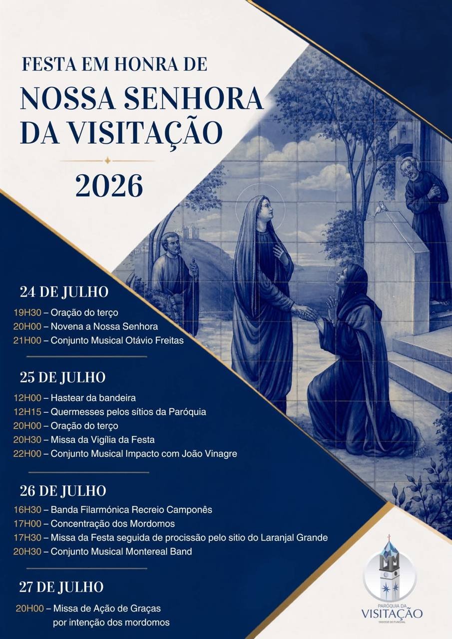 Cartaz Festa em honra de Nossa Senhora da Visitação 2026 - Visitação