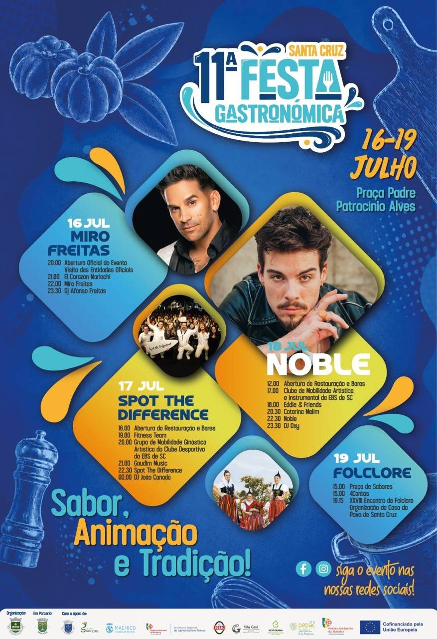 Cartaz Festa Gastronómica 2026 - Santa Cruz