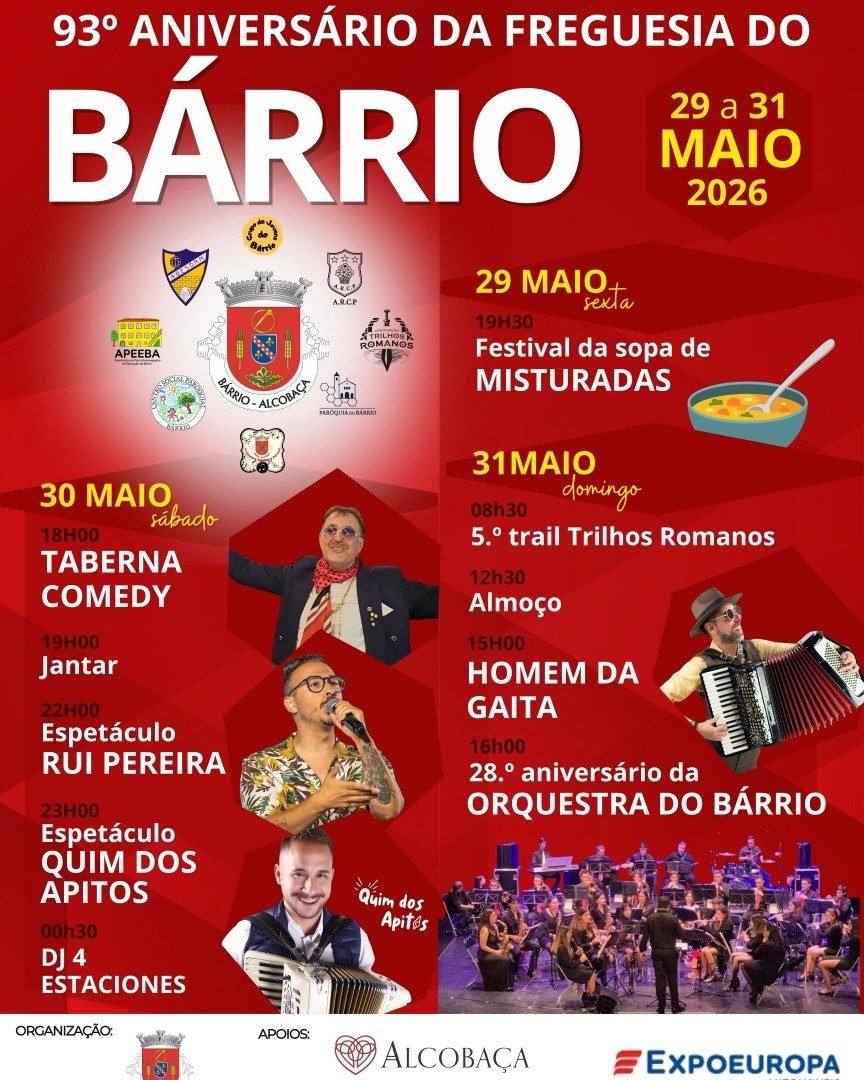 Cartaz Festa Popular 2026 - BÁRRIO