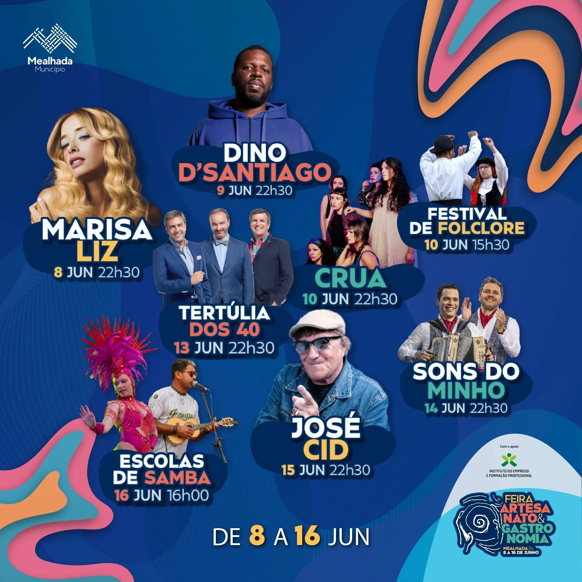 Cartaz FESTAME | Feira de Artesanato e Gastronomia 2024 - Mealhada