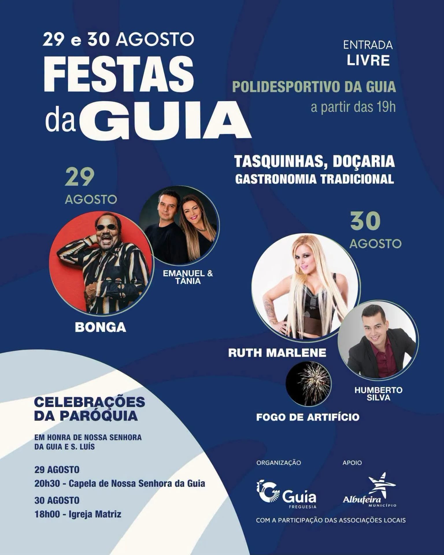 Cartaz Festas da Guia 2026 - Guia