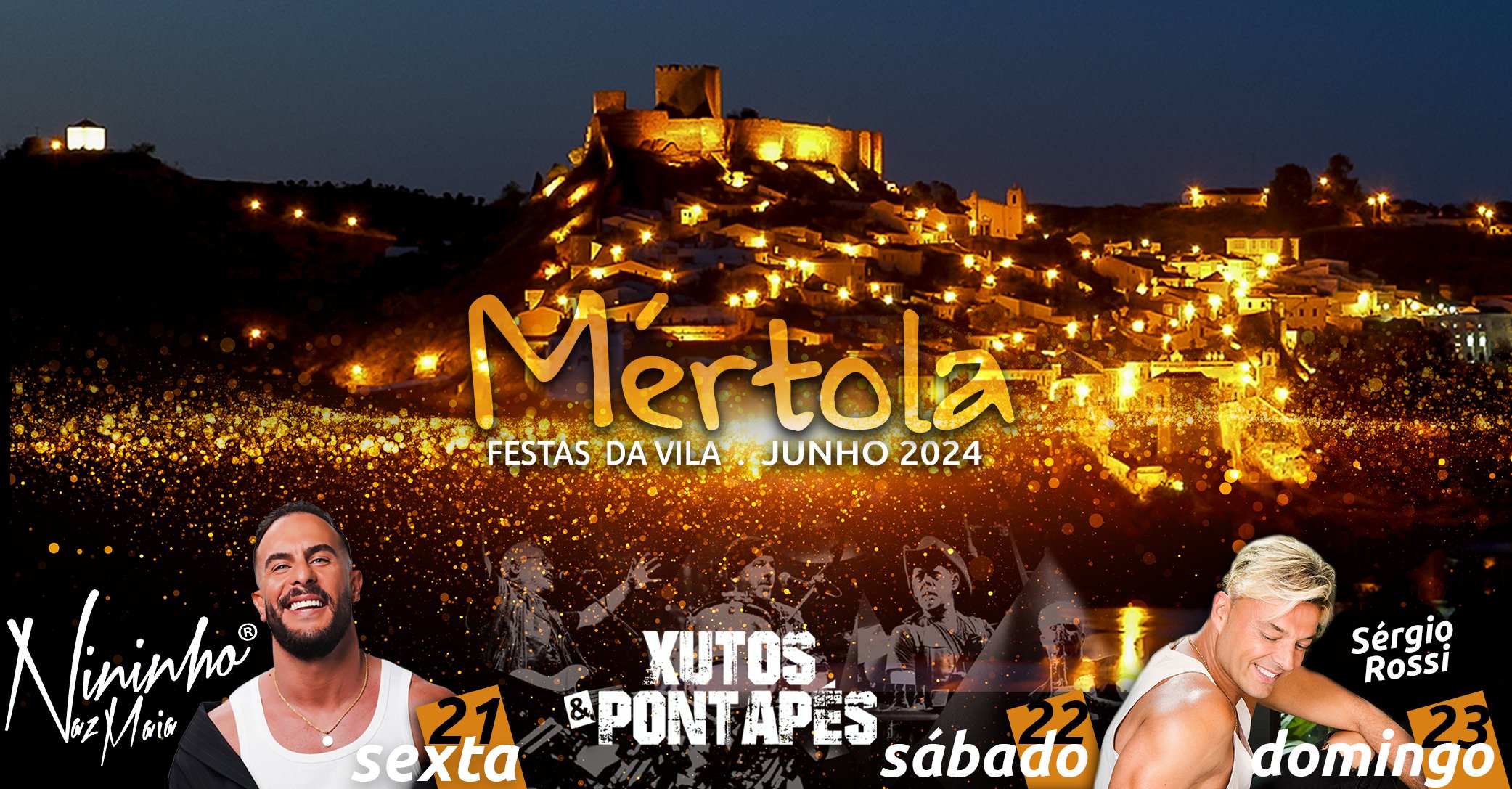Cartaz Festas da Vila 2024 - Mértola