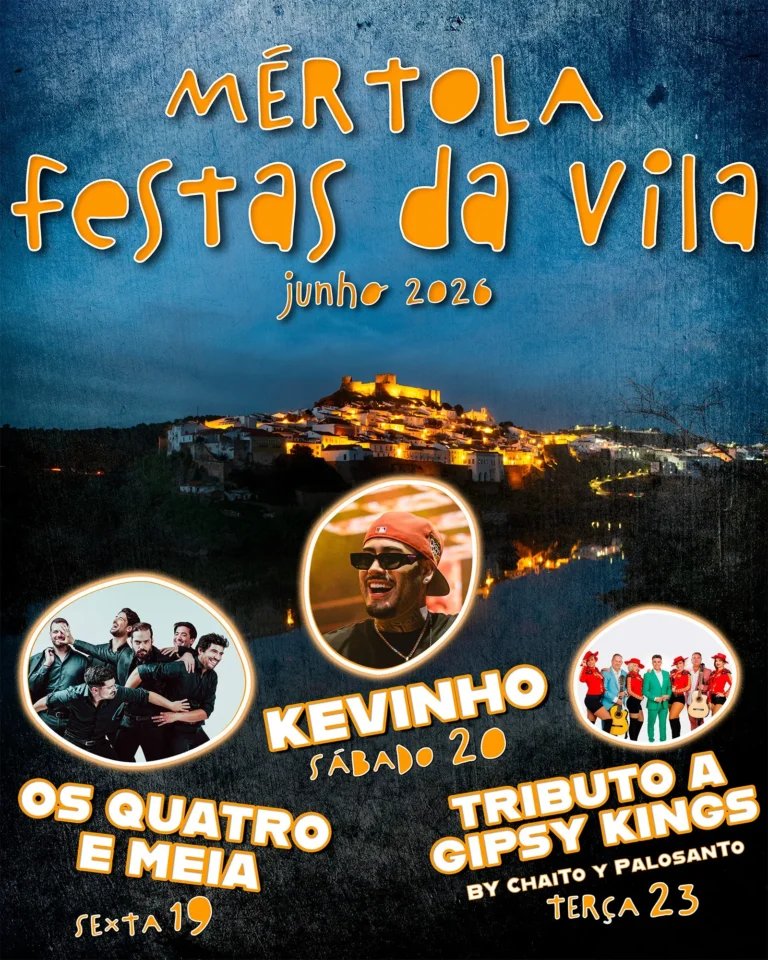 Cartaz Festas da Vila 2026 - Mértola