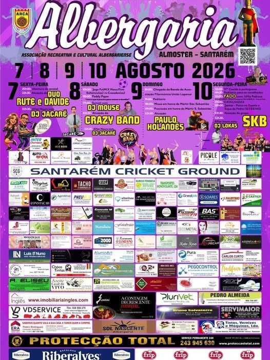 Cartaz Festas de Albergaria 2026 - Almoster