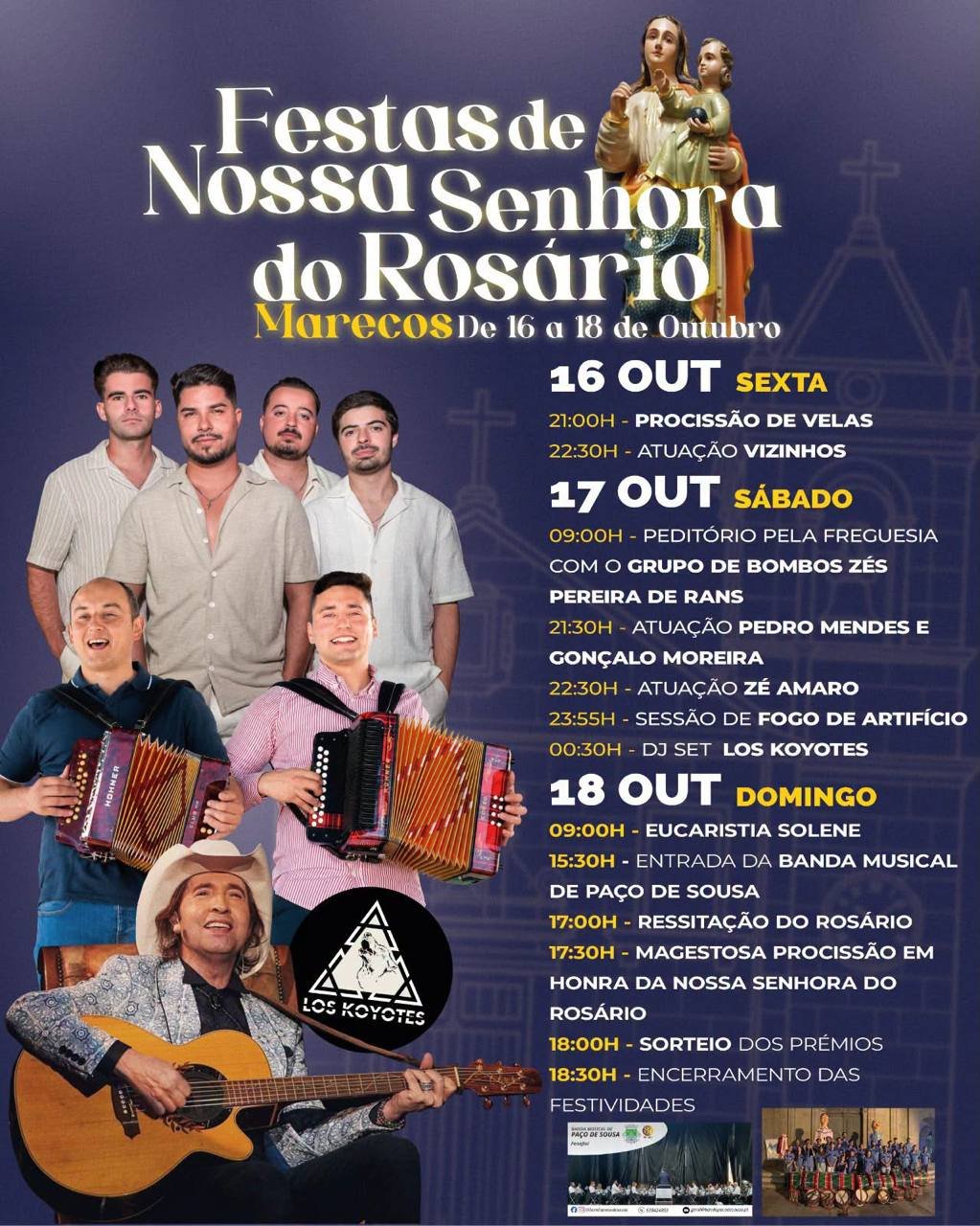 Festas de Nossa Senhora do Rosário 2026 — event image