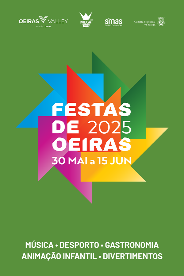 Cartaz Festas de Oeiras 2025 - Lisboa