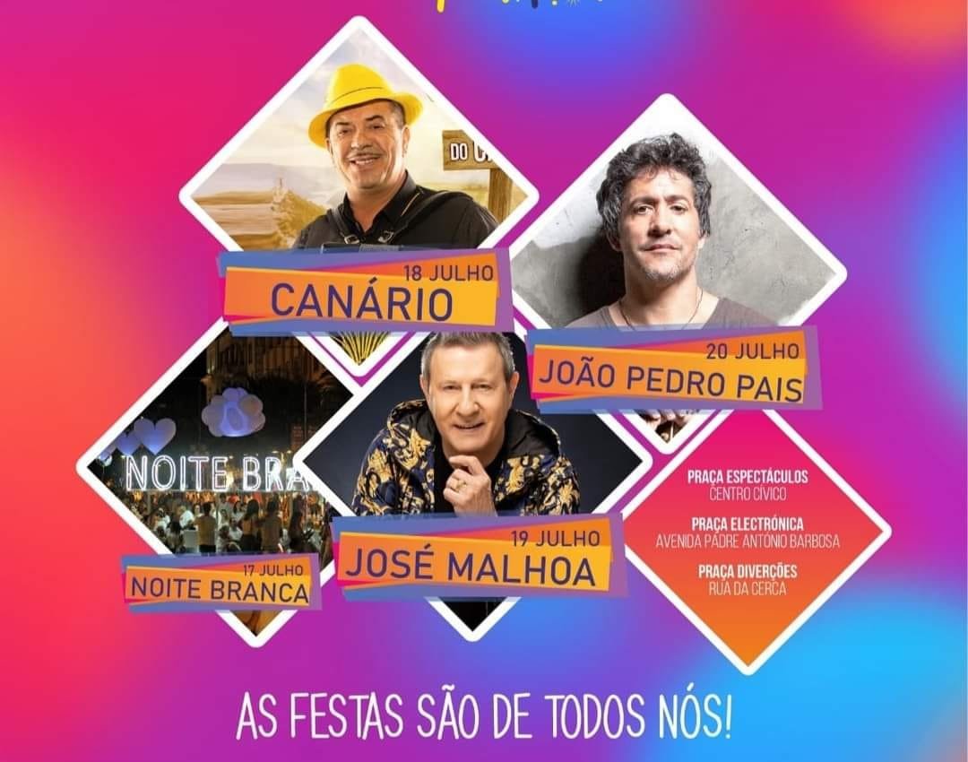 Cartaz Festas de Santa Marinha do Zêzere 2024 - Baião