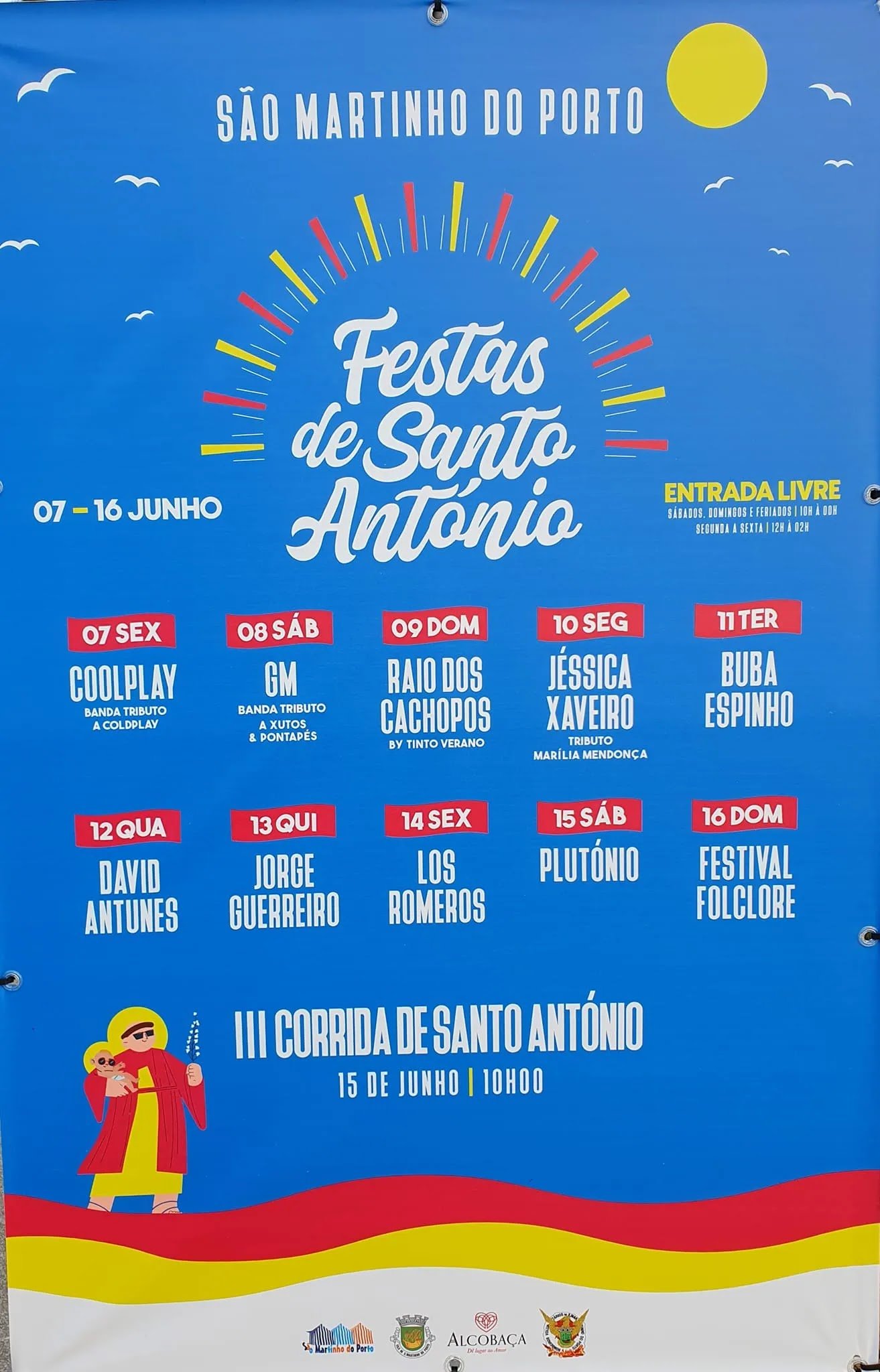 Festas De Santo António 2024 São Martinho Do Porto 