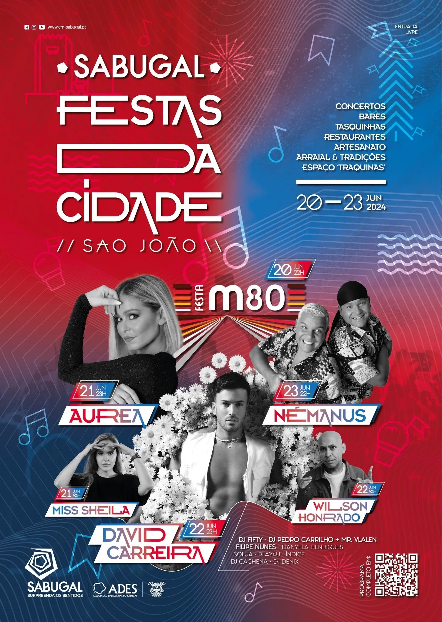 Cartaz Festas de São João 2024 - Sabugal