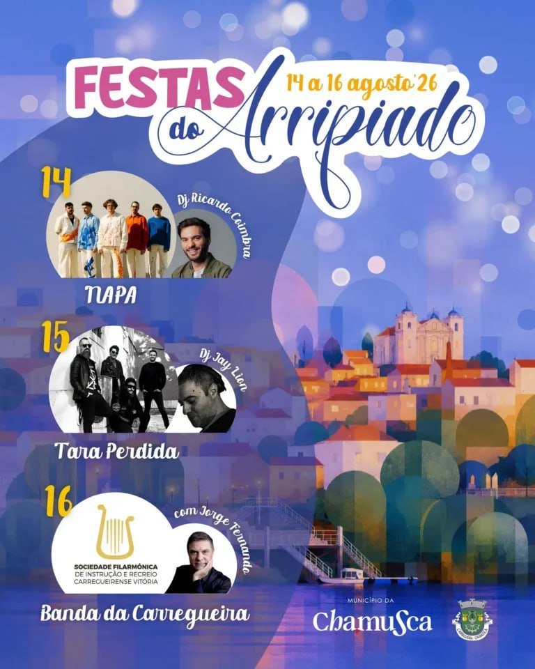 Cartaz Festas do Arrepiado 2026 - Arrepiado