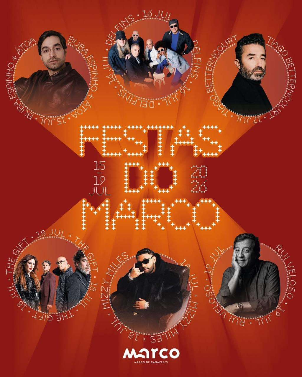 Cartaz Festas do Marco 2026 - Marco de Canaveses