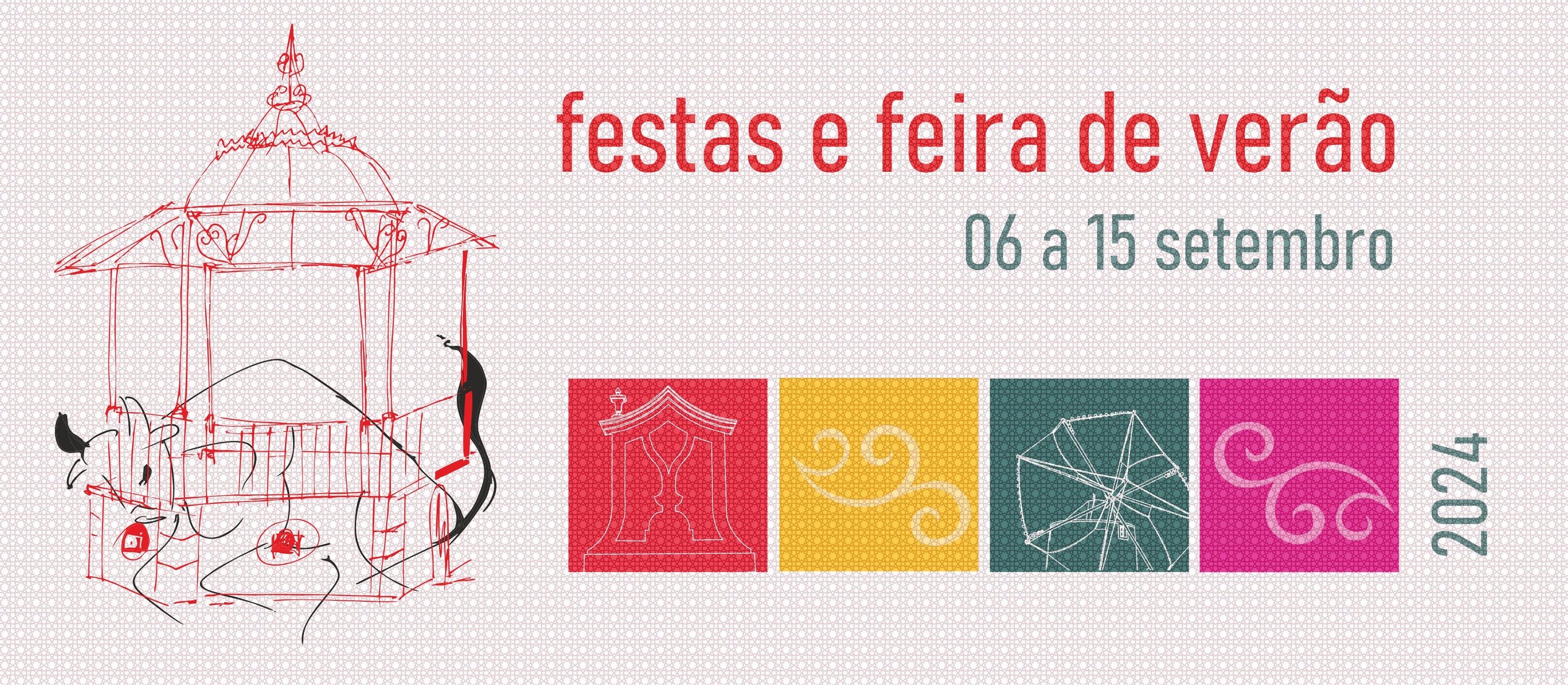 Cartaz Festas e Feira de Verão 2024 - Sobral de Monte Agraço 