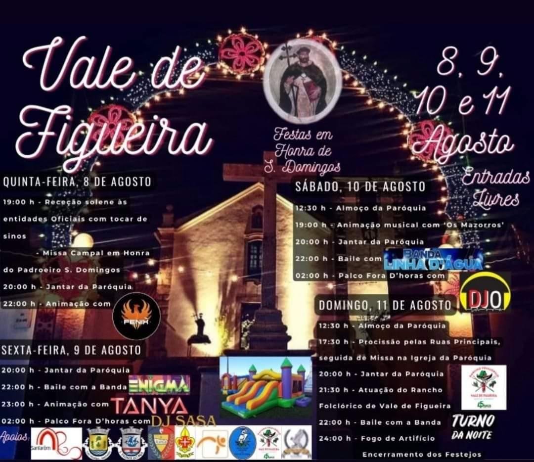 Cartaz Festas em Honra de S. Domingos 2024 - Santarém