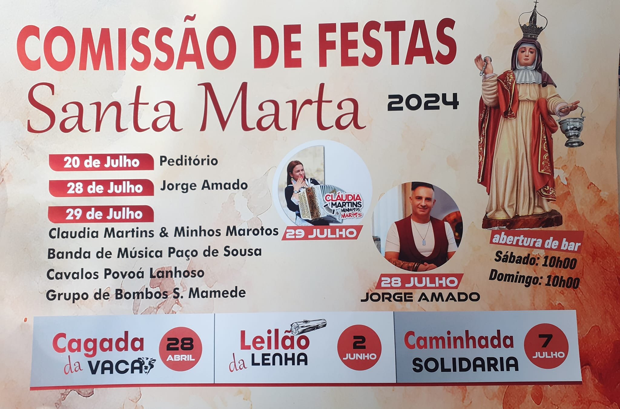 Festas em Honra de Santa Marta 2024 Penafiel