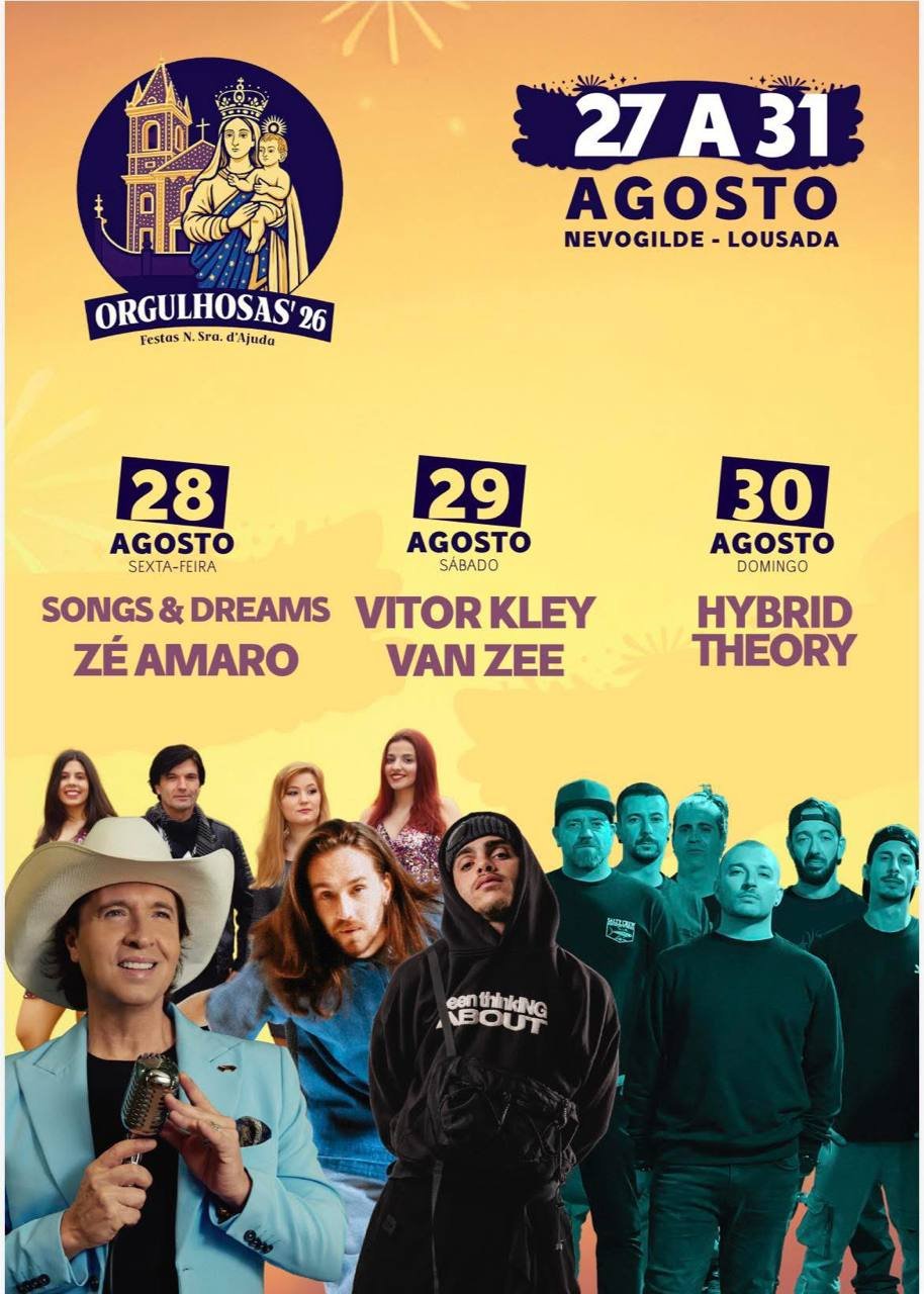 Cartaz Festas N. Sra. d'Ajuda 2026 - Nevogilde