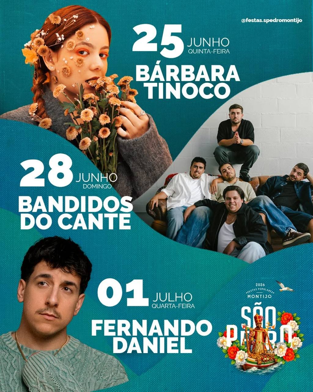 Cartaz Festas Populares 2026 - Montijo