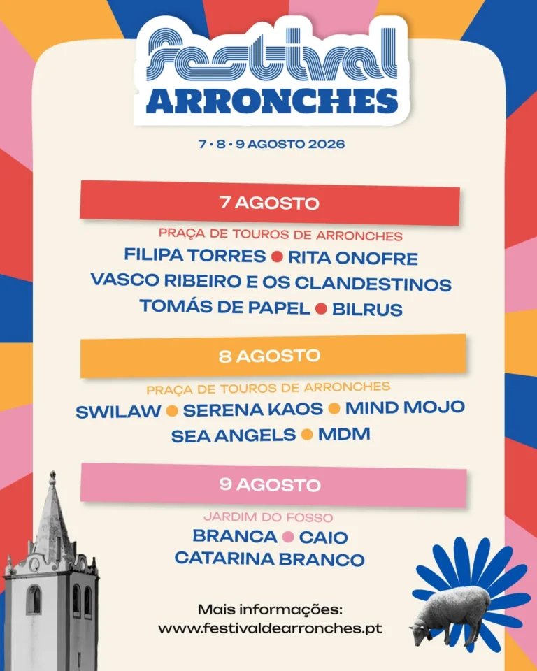 Cartaz Festival 2026 - Arronches