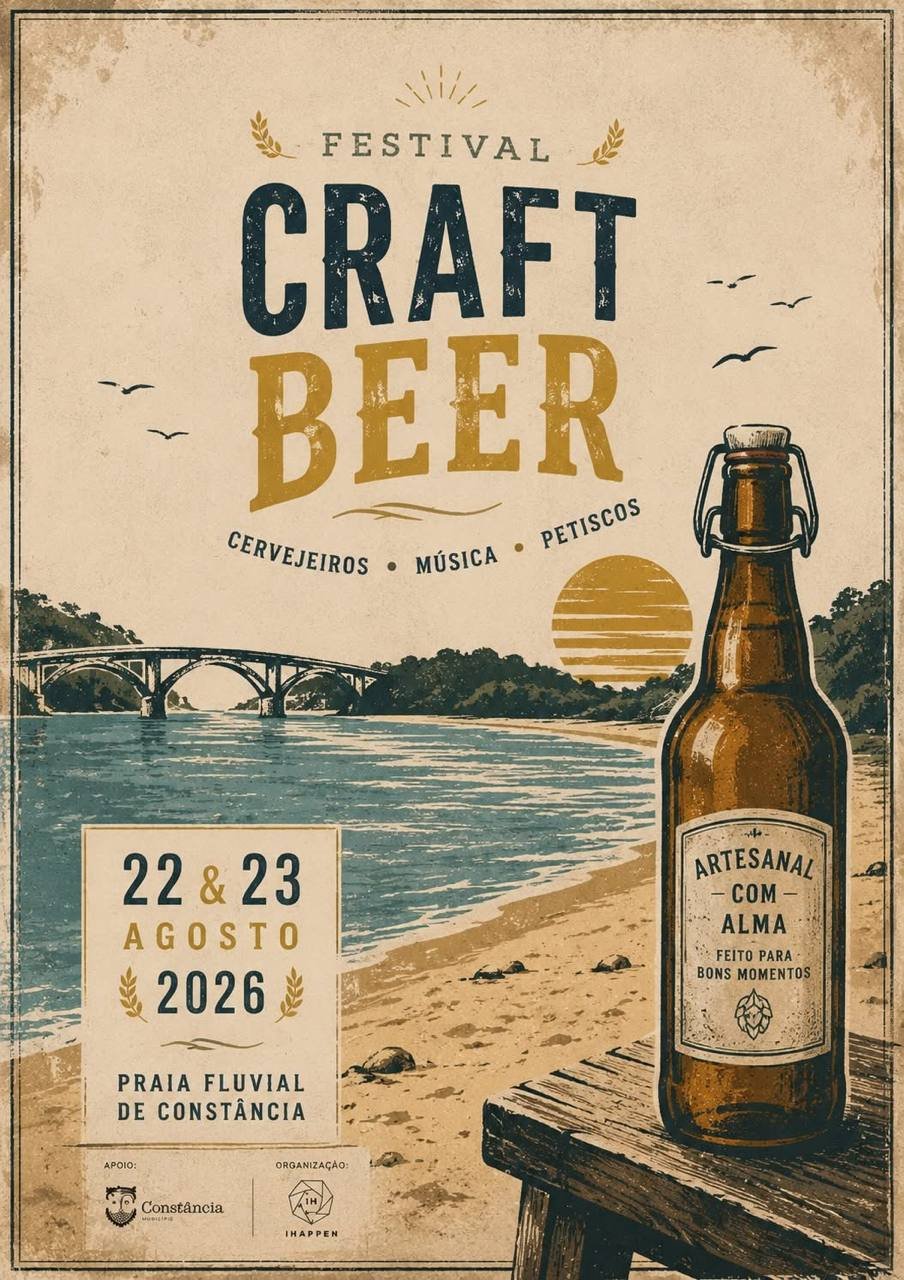 Cartaz Festival Craft Beer 2026 - Constância
