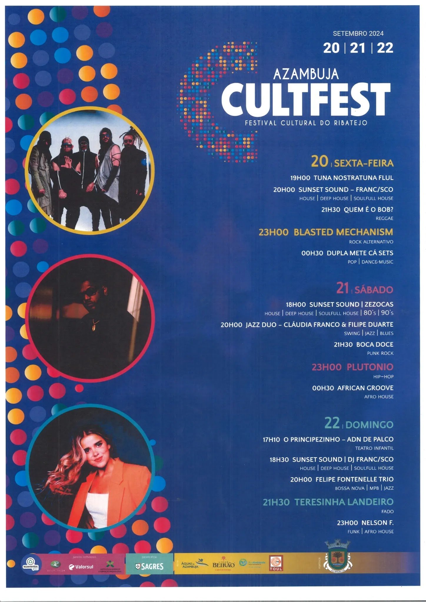 Cartaz Festival Cultural do Ribatejo 2024 - Azambuja