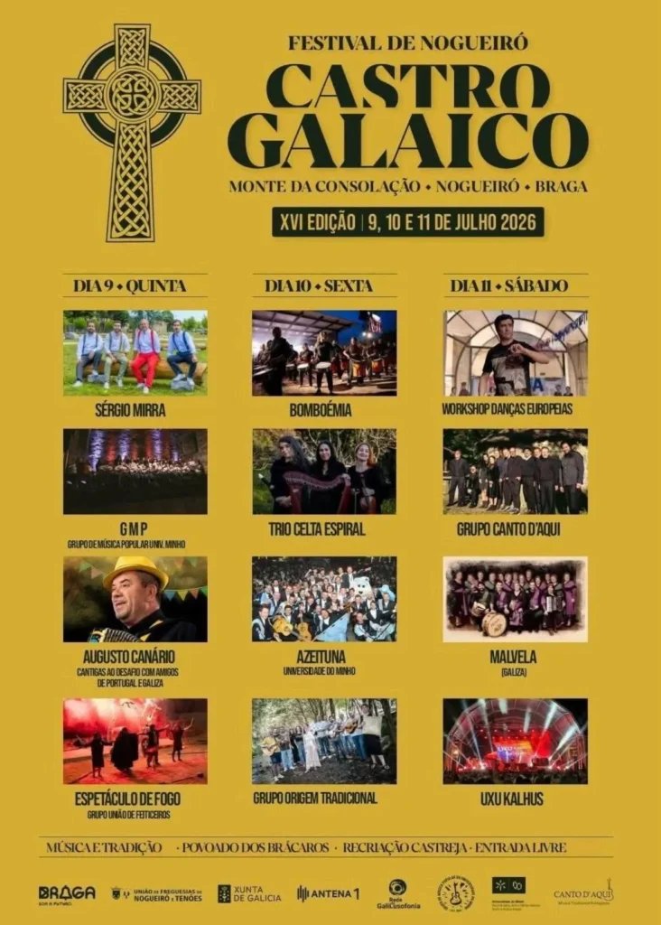 Cartaz Festival de Nogueiró 2026 - Braga