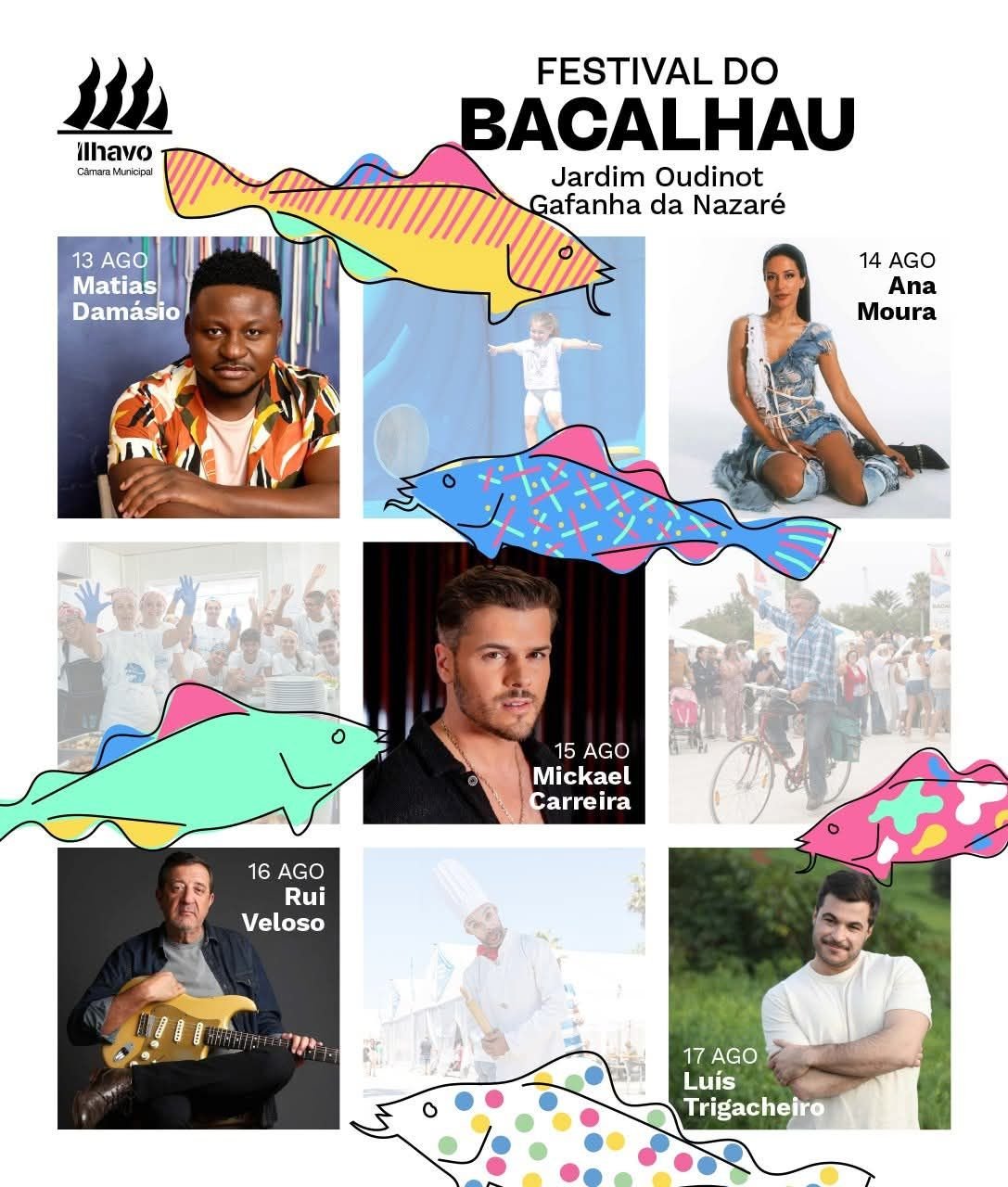 Cartaz Festival do Bacalhau 2025 - Ílhavo