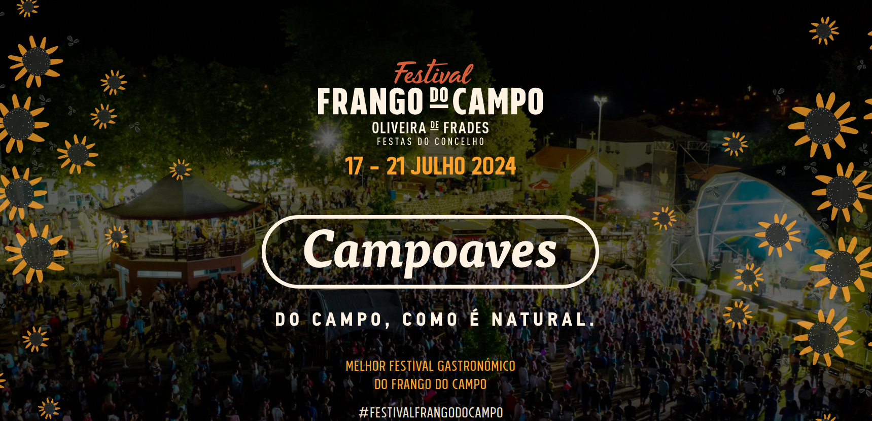 Cartaz Festival Frango do Campo 2024 - Oliveira de Frades