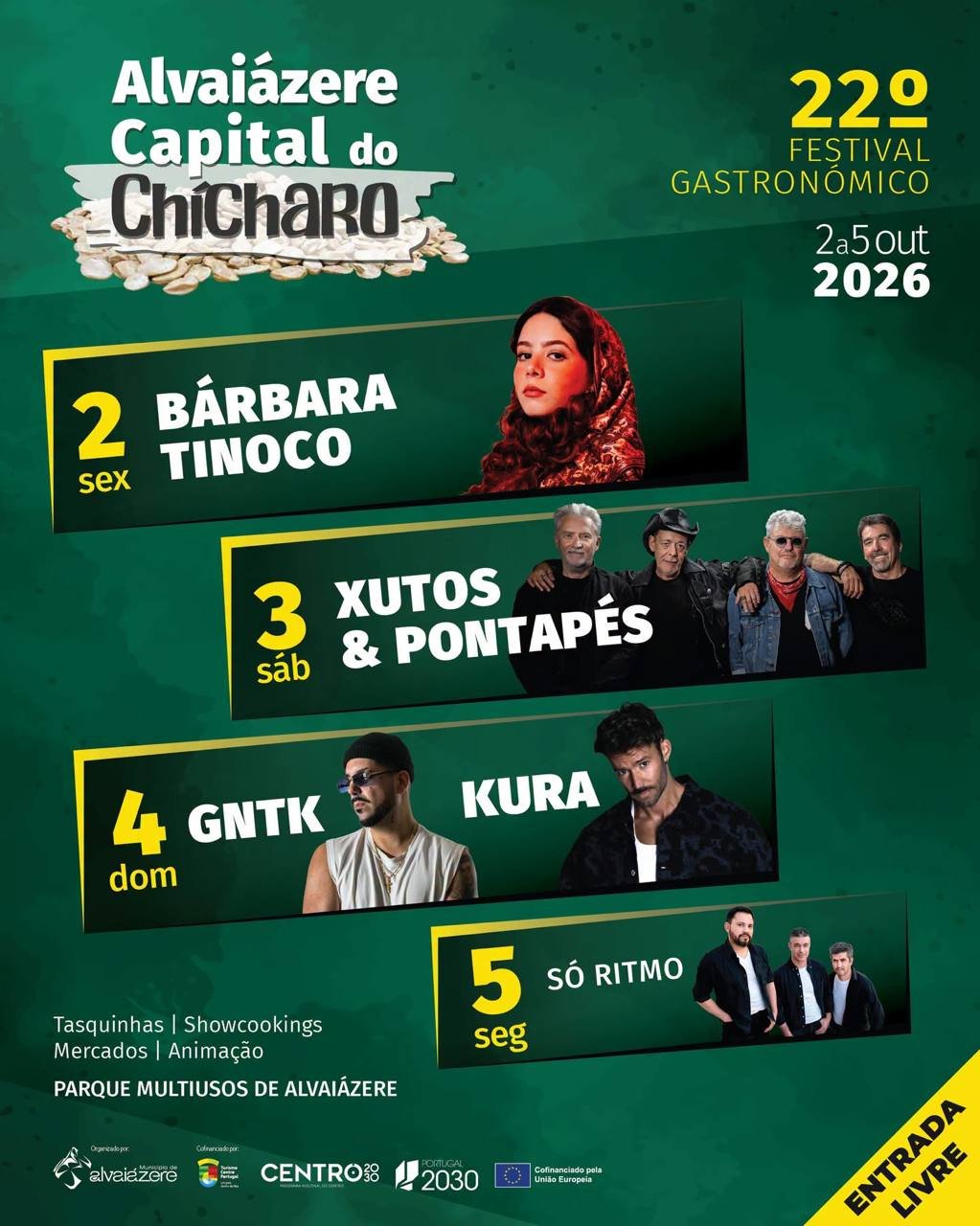 Cartaz Festival Gastronómico 2026 - Alvaiázere