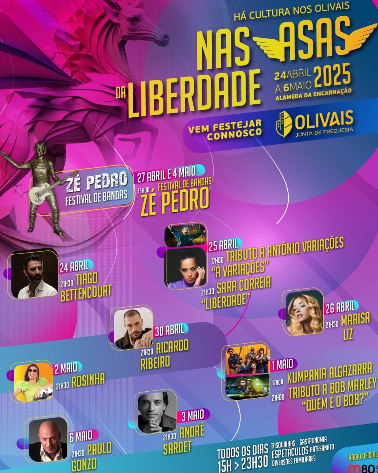 Festival Nas Asas Da Liberdade 2025 Lisboa