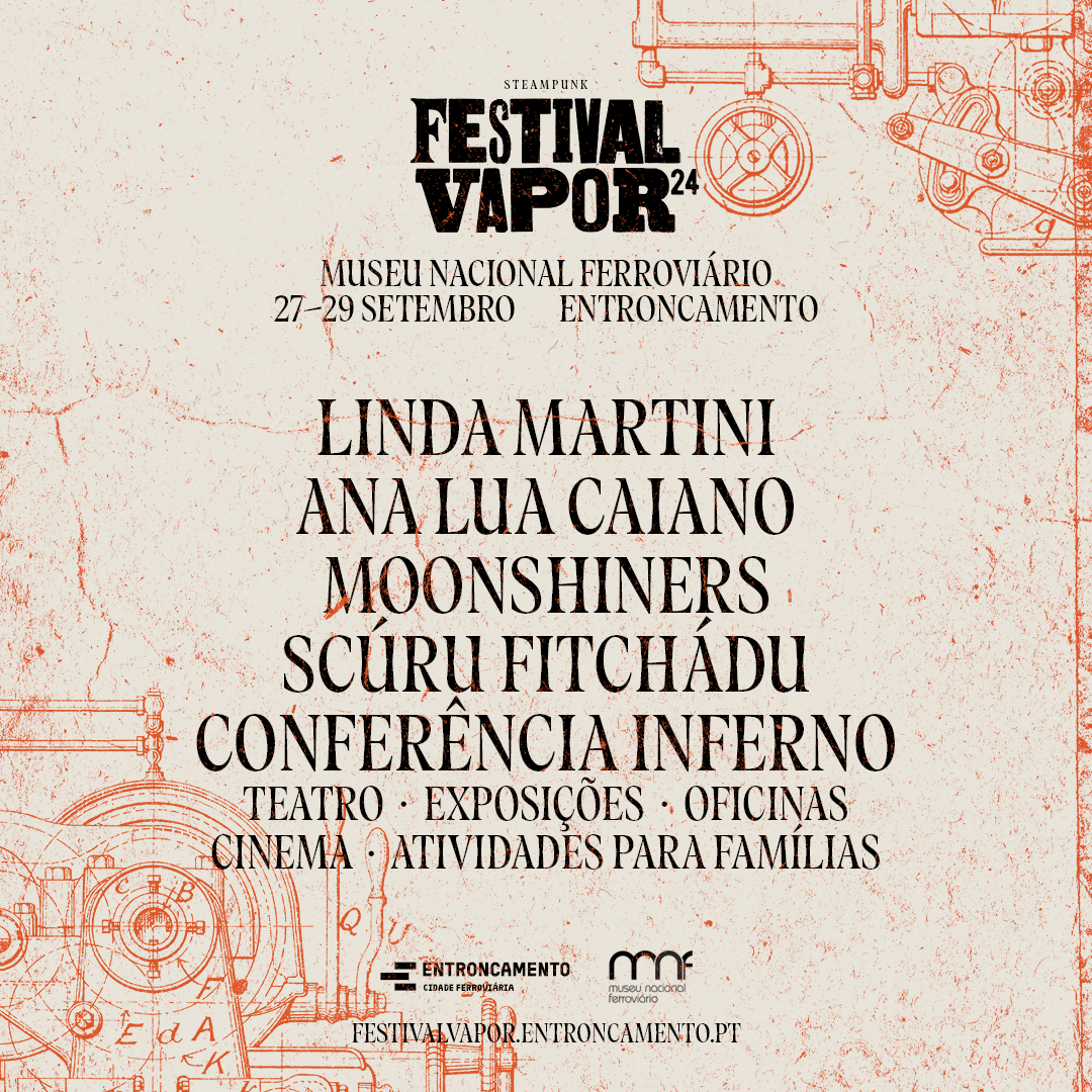 Cartaz Festival Vapor 2024 - Entroncamento