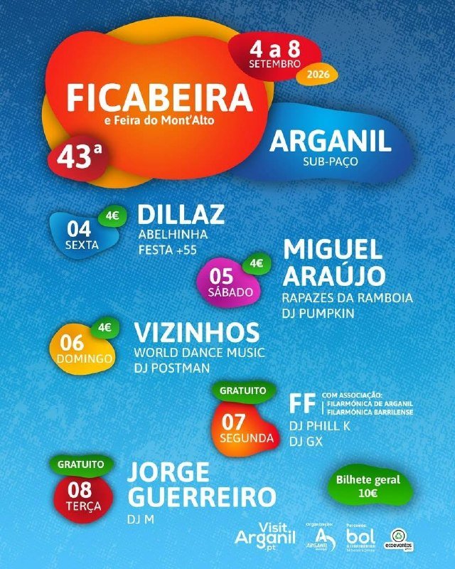 Cartaz FICABEIRA e Feira do Mont'Alto 2026 - Arganil