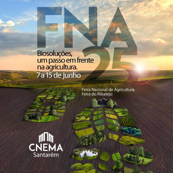 Cartaz FNA 25 - Feira Nacional de Agricultura 2025 - Santarém