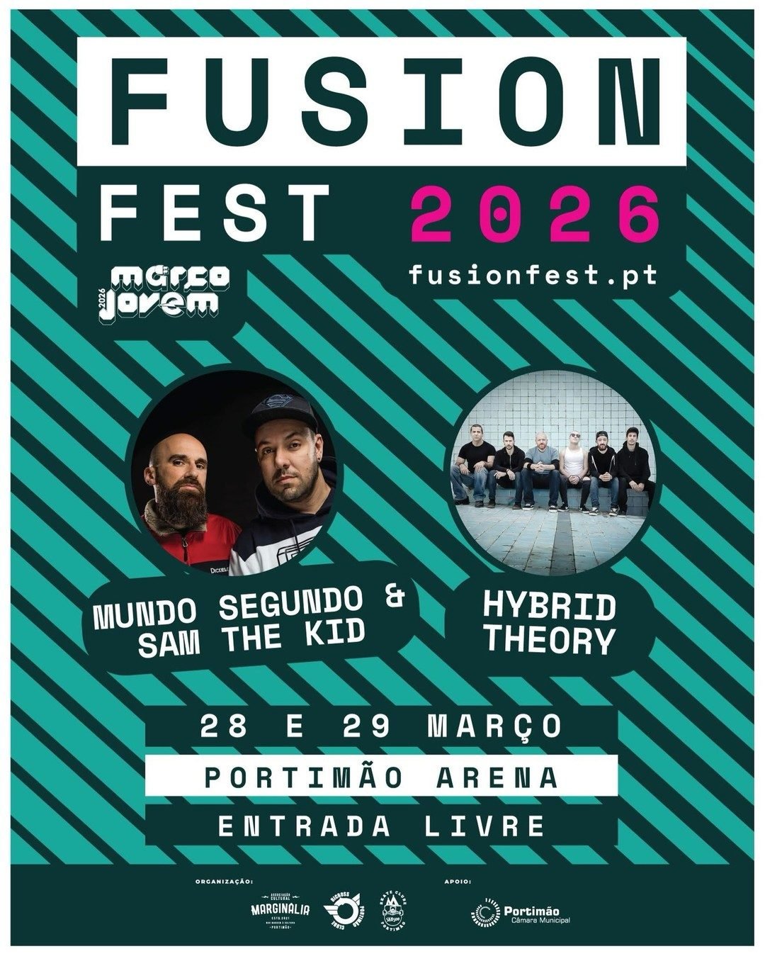 Cartaz Fusion Fest 2026 - Portimão