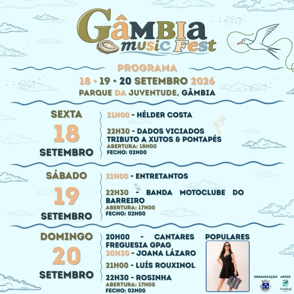 Cartaz Gâmbia Music Fest 2026 - Gâmbia