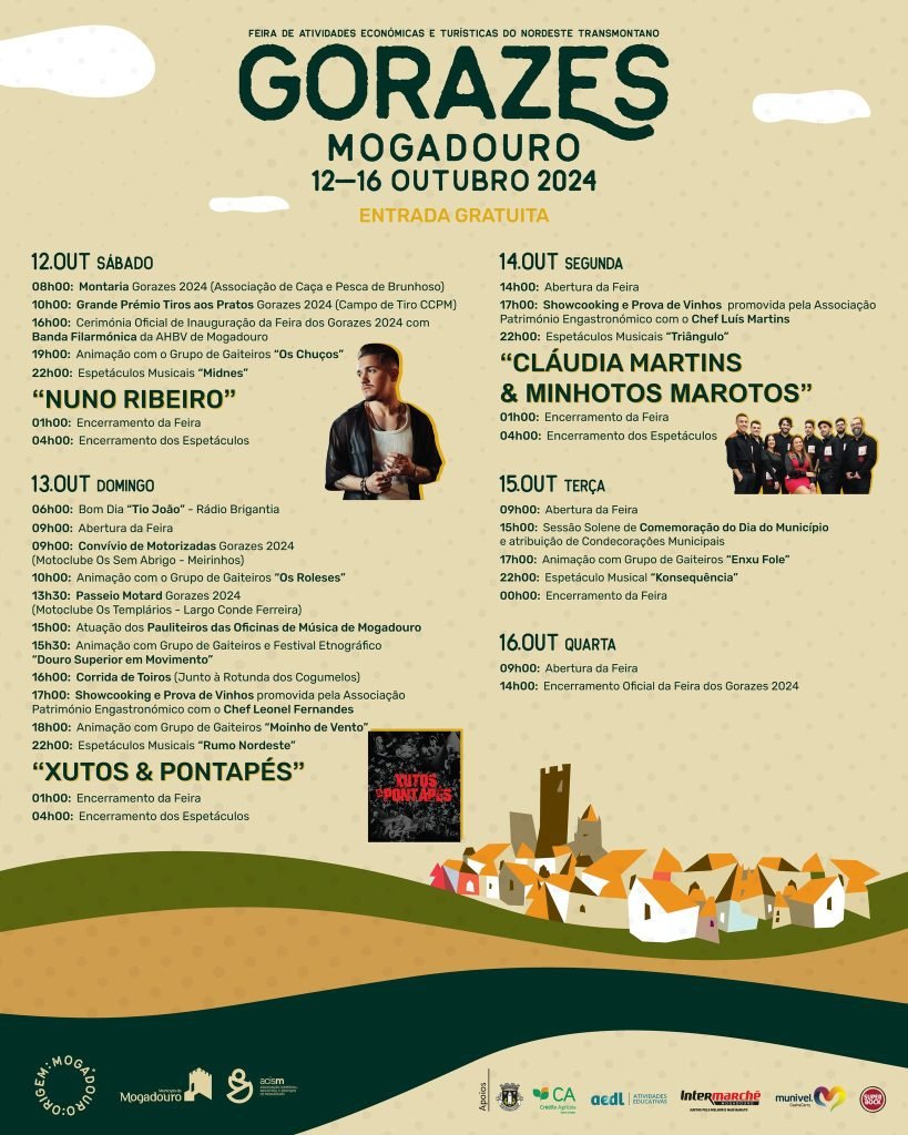 Cartaz Gorazes 2024 - Mogadouro