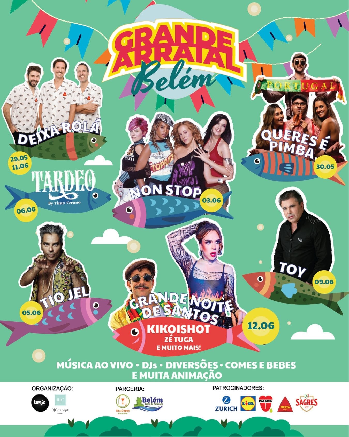 Cartaz Grande Arraial 2026 - Belém