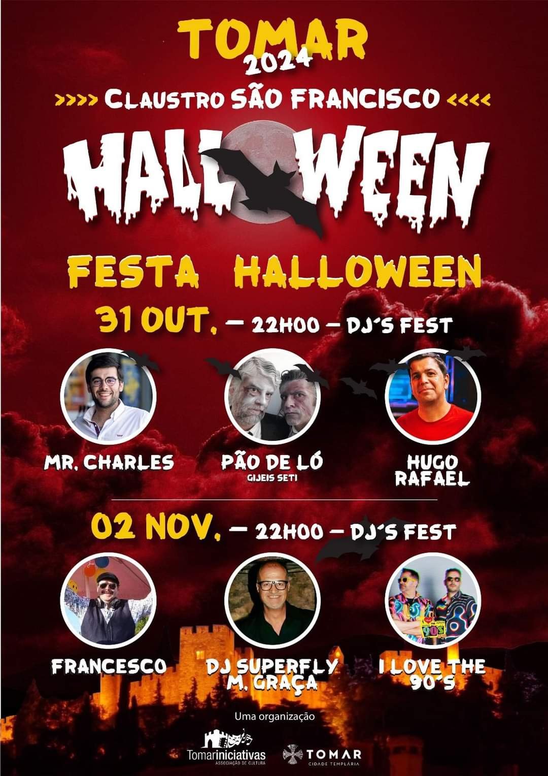 Cartaz Halloween 2024 - Tomar